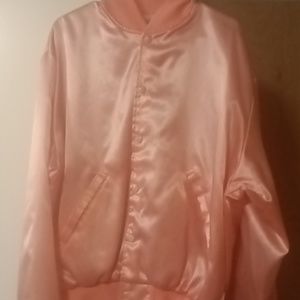 Original pink ladies Grease Jacket signed